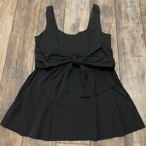 Ann Taylor Black Bow Tank top size 4